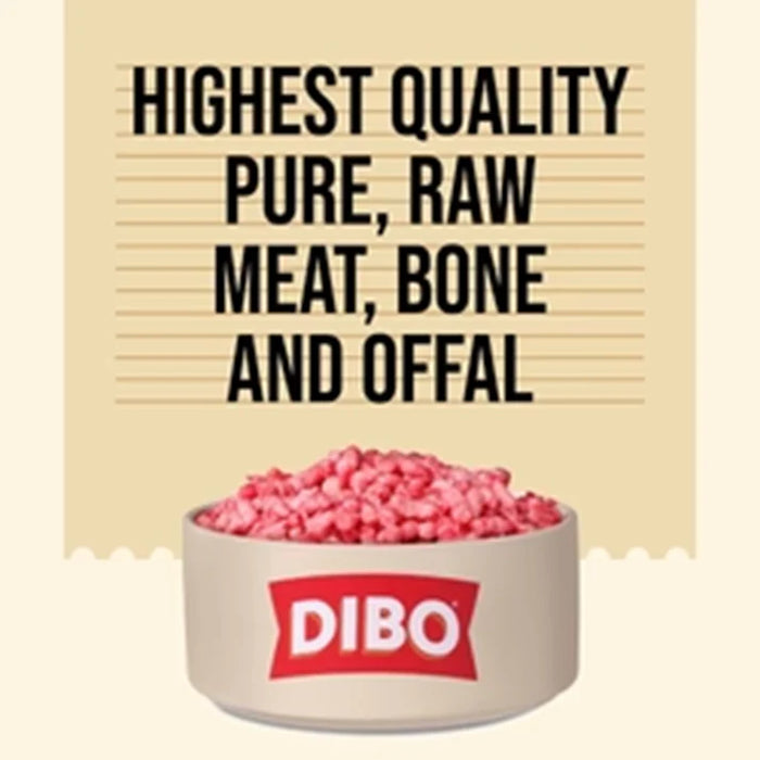 DIBO Free Flow Mince - Duck, Beef and Offal 1kg