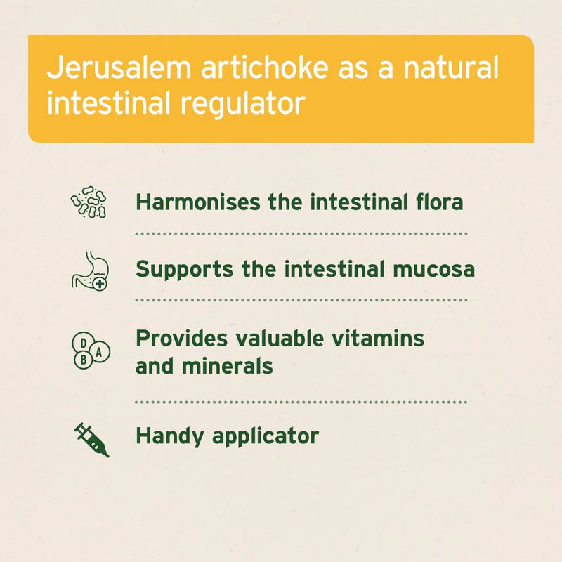 Prebiotic Jerusalem Artichoke Concentrate for Cats and Dogs - 30 ml