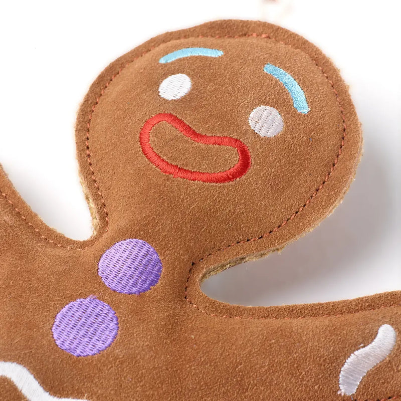 Gingerbread Man, Eco Dog Toy