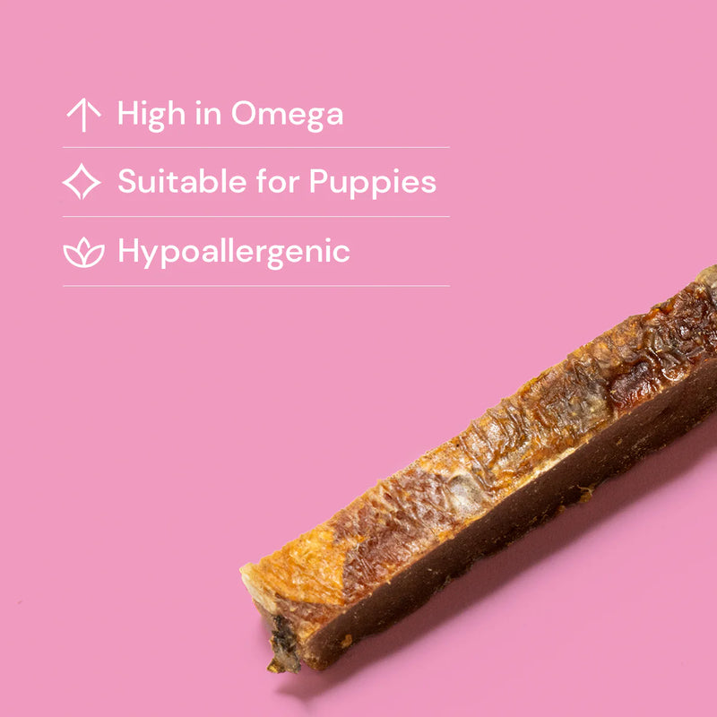 Salmon Skin Strips 300g