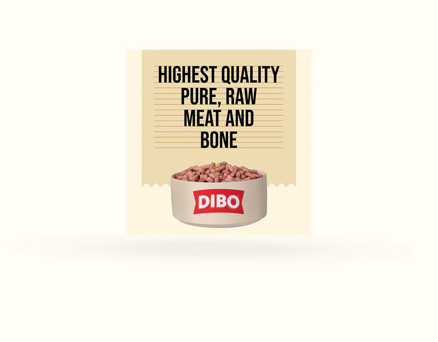DIBO Free Flow Mince Chicken & Rabbit 1kg