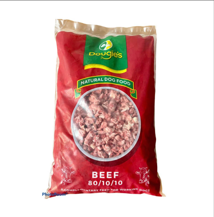 Dougies Chunky Beef Free Flow Mince 1kg