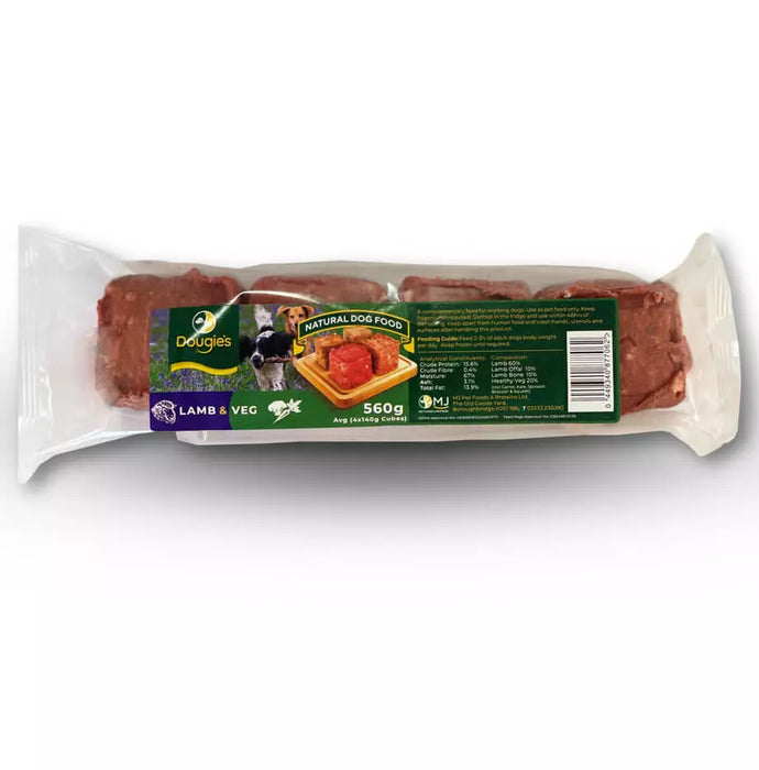 Dougies Lamb & Veg 80/20 560g