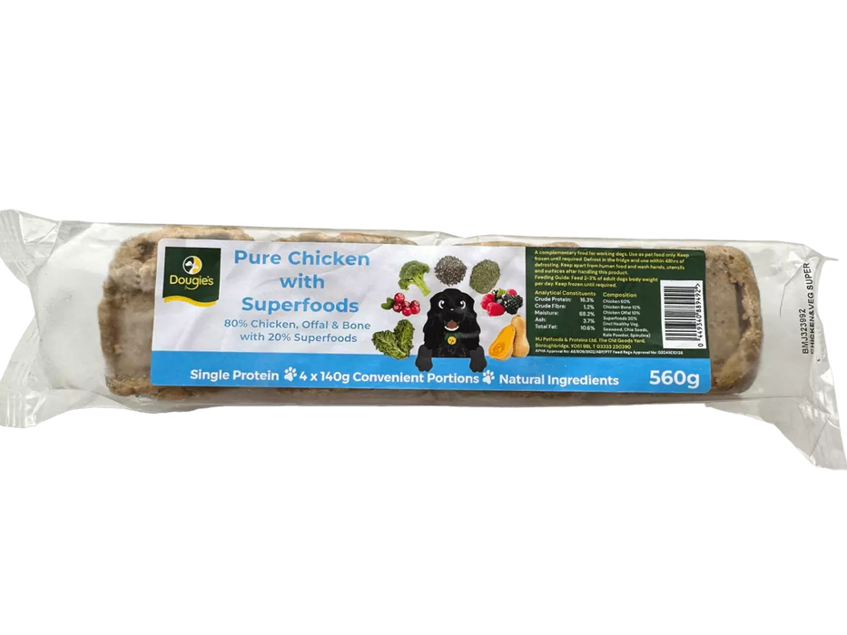 Dougies Superfood Chicken 560g