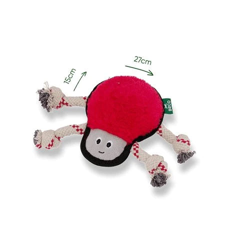 Beco Spider Rough & Tough Recycled Dog Toy