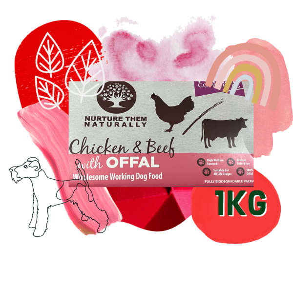 Chicken & Beef Offal 1kg