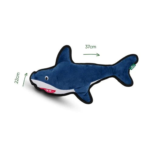 Beco Shark Rough & Tough Recycled Dog Toy