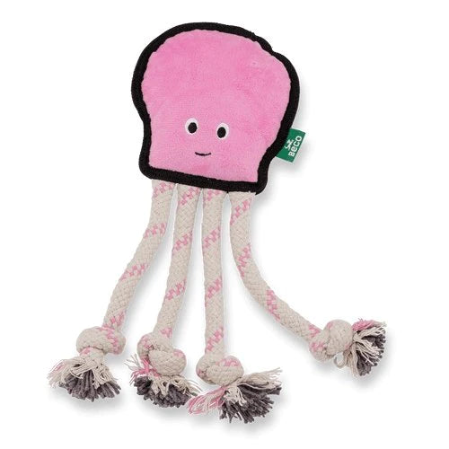 Beco Octopus Rough & Tough Recycled Dog Toy